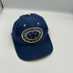 Team NFL Dallas Cowboys Hat Mens OSFM Blue Vintage Drew Pearson Snapback Cap